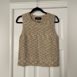 Fab'rik Beige Knit Sweater